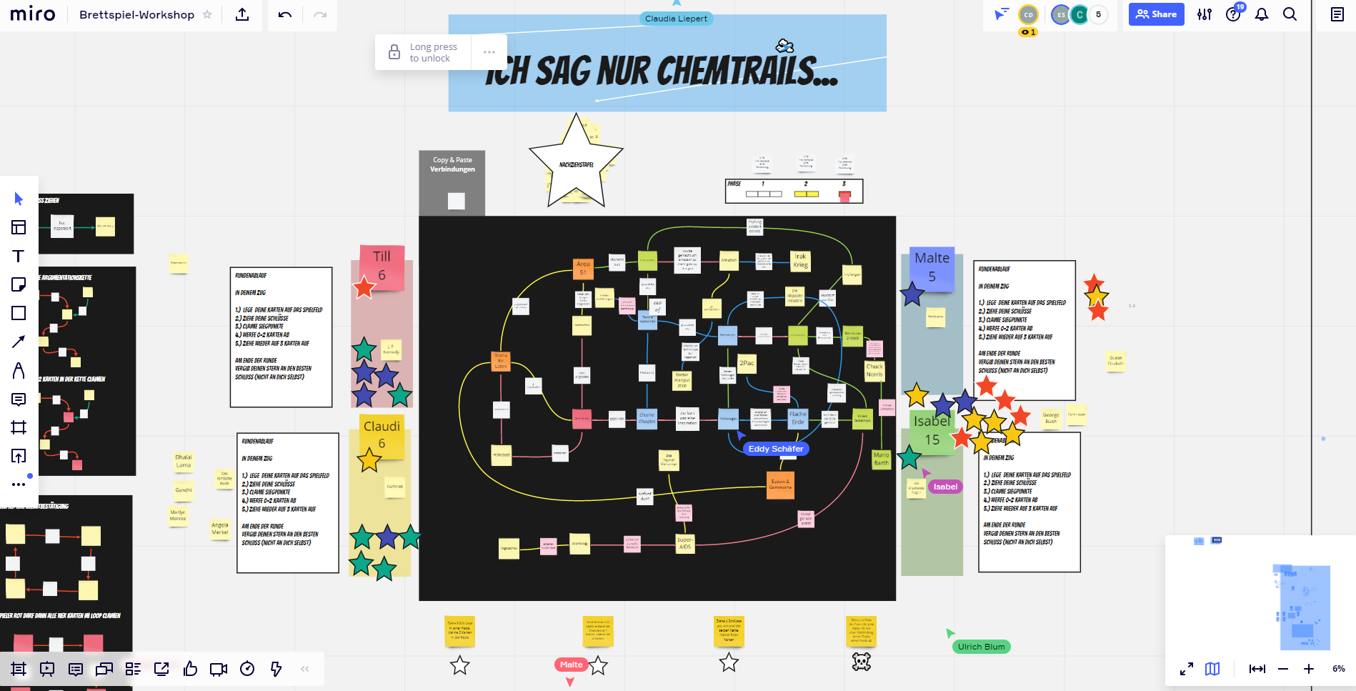 Ich sag nur Chemtrails (All I Say Is Chemtrails) - Game Board