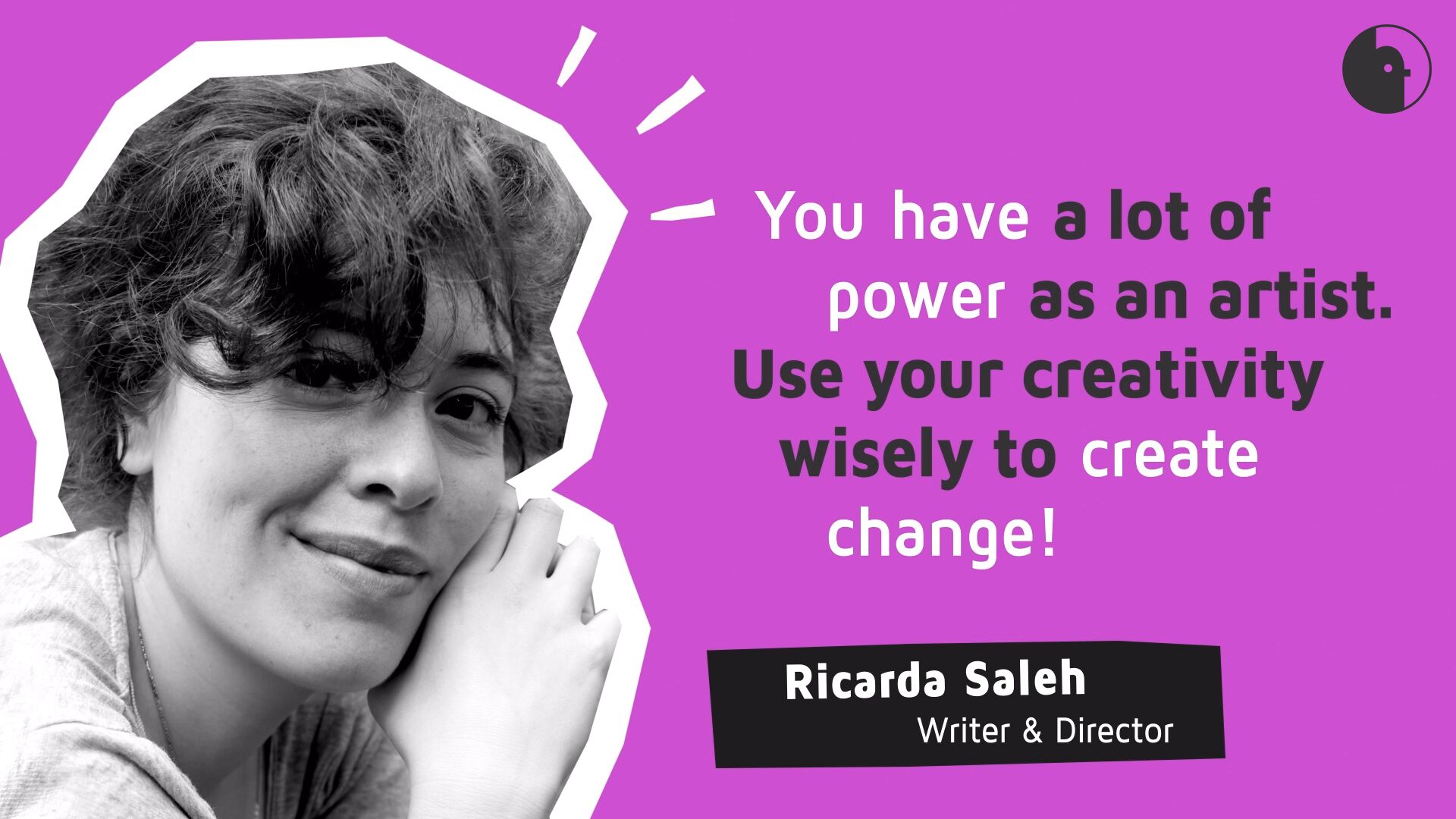 Writer & Director Ricarda Saleh