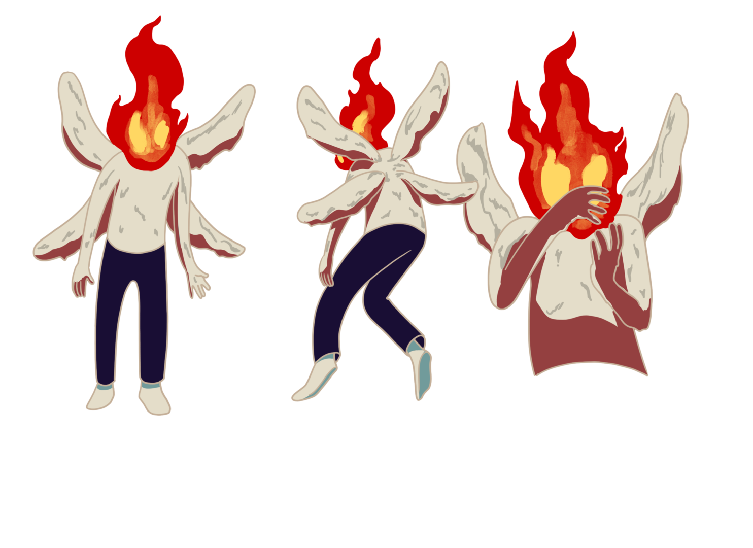 Character Design for Firehead - Son