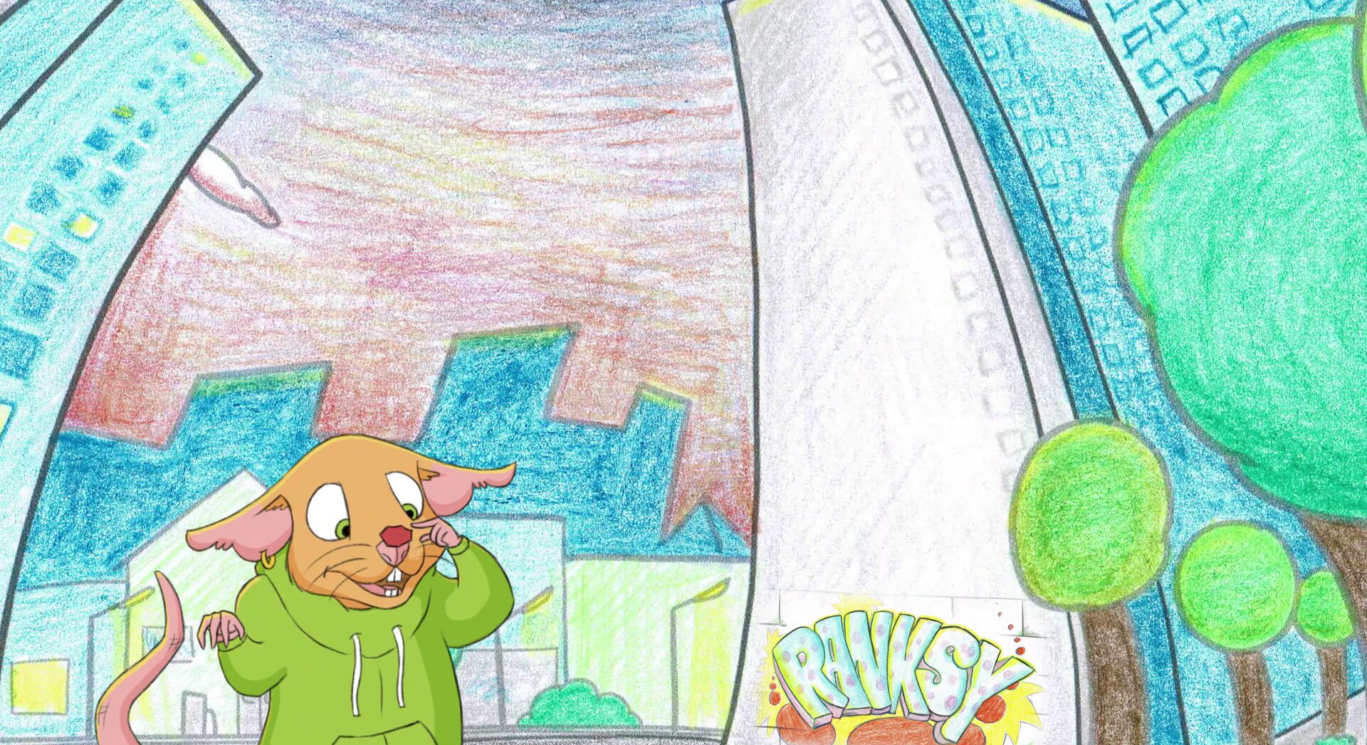 A coloring book turned into an animated film - and a company!