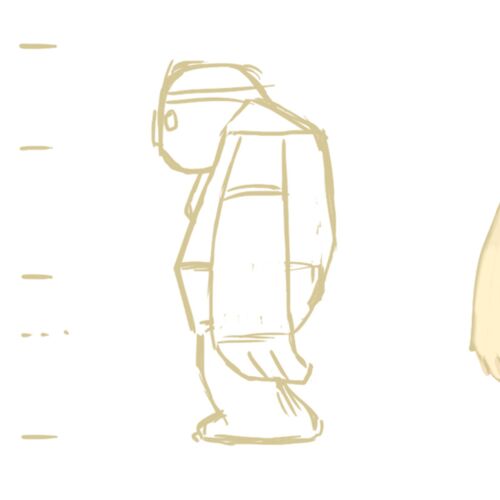 2D Design for the character Harald