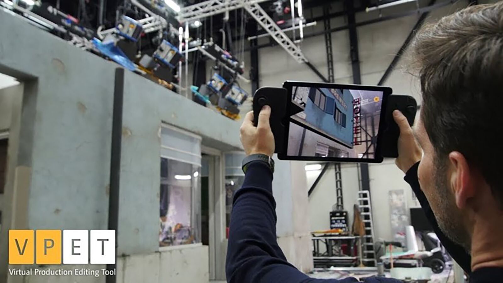 Usage of VPET on Set