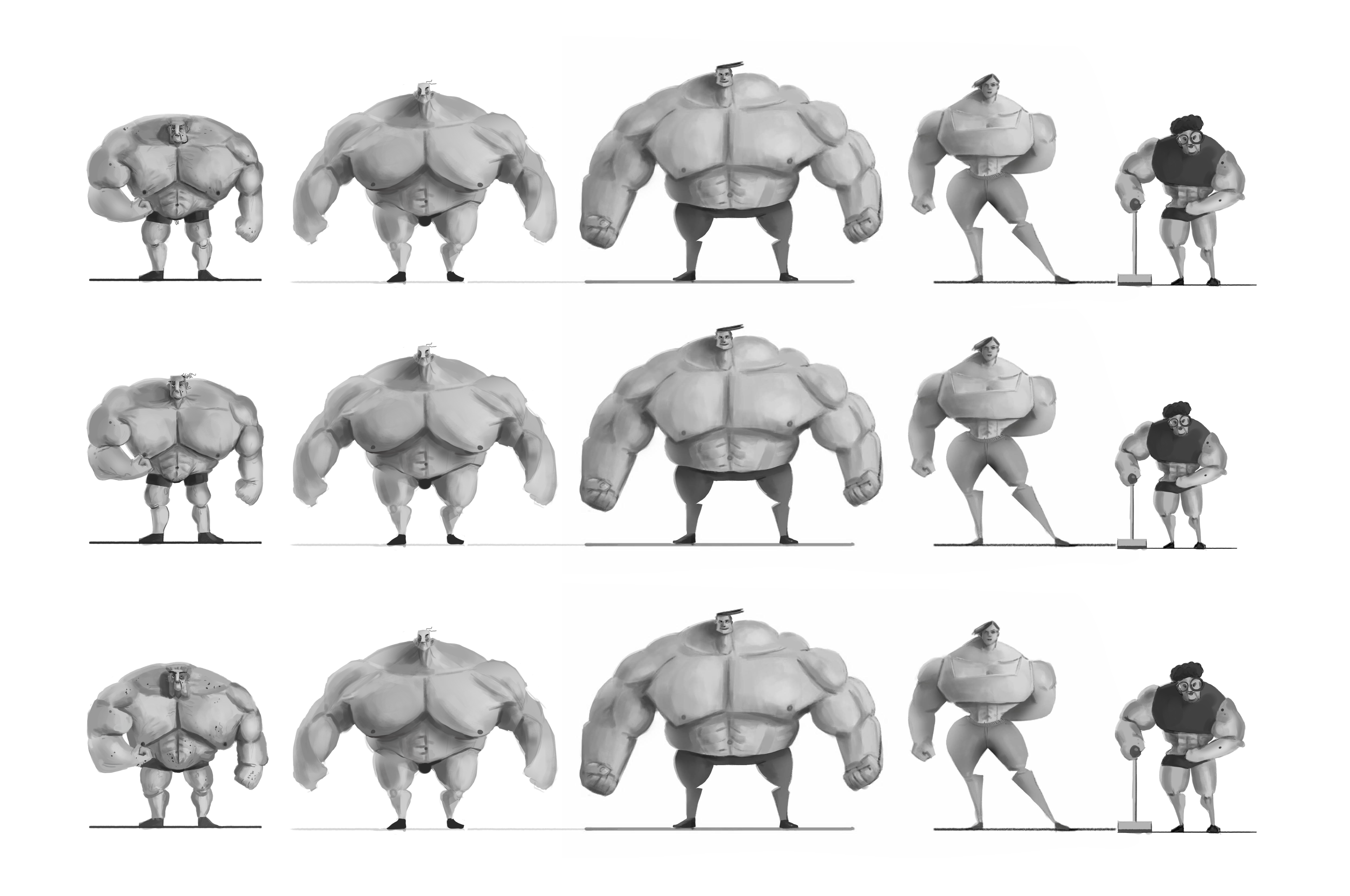 Character Design for Pumpers' Paradise