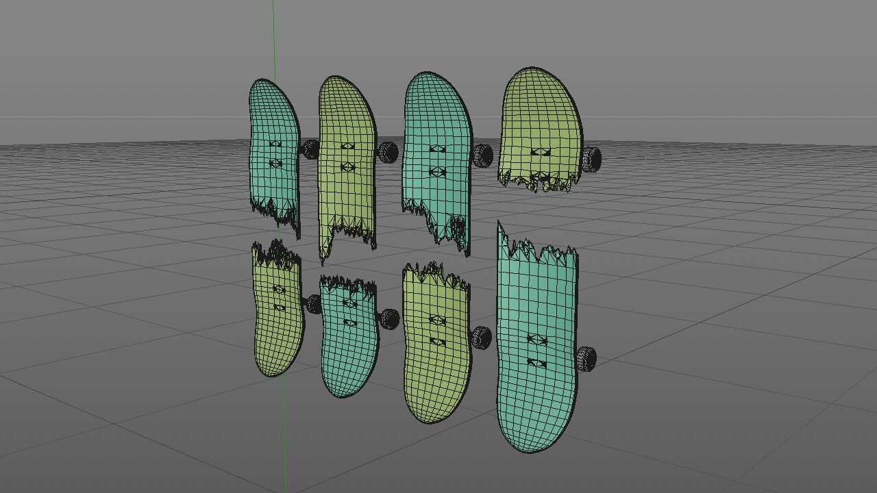 First digital tests of broken skateboards for Refugium