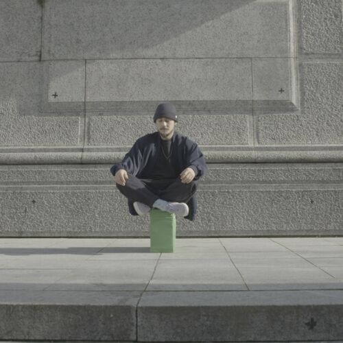 Shoot of the meditation scene