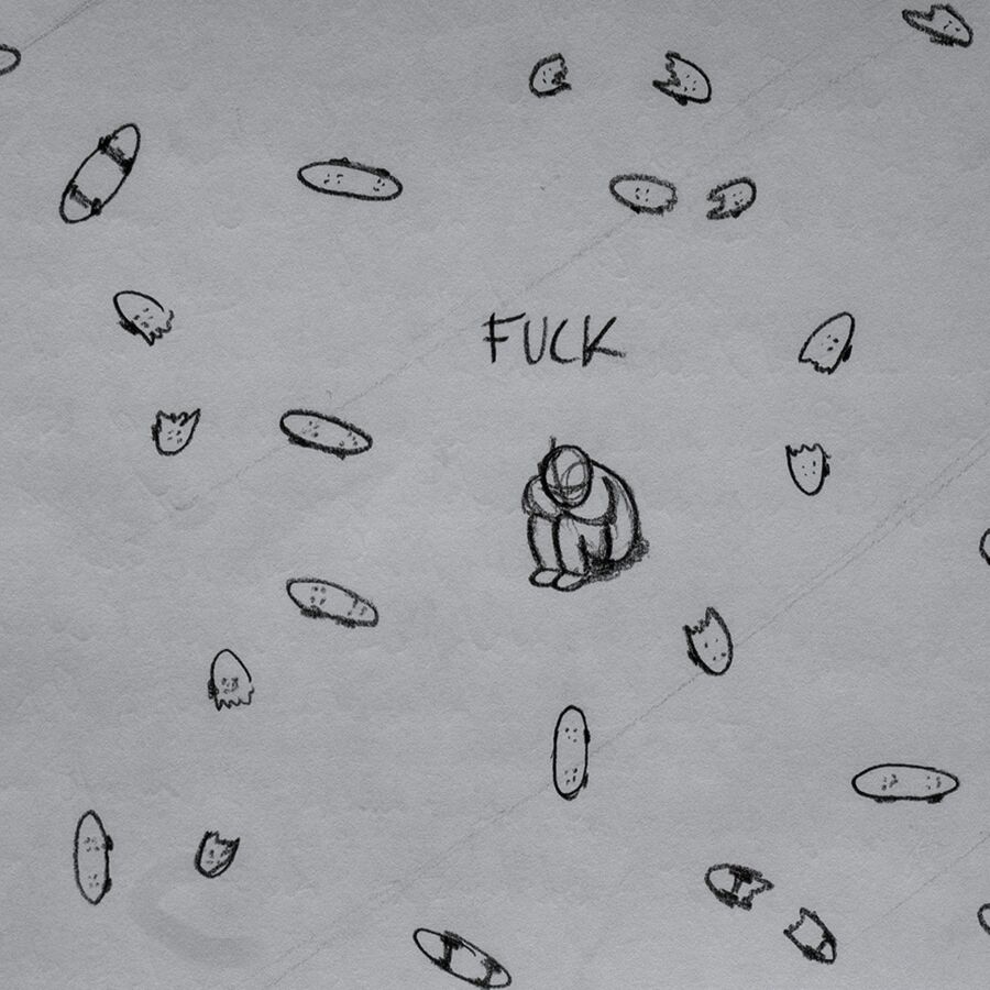 First sketches for the storyboard