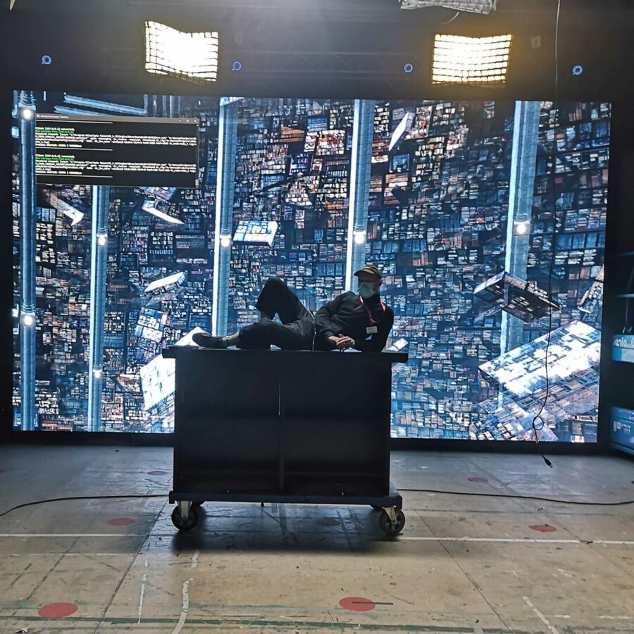 Preparing the LED Wall for shooting
