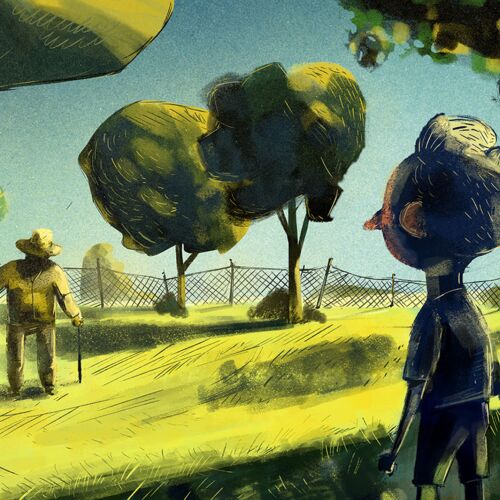 Concept Art Blieschow "They, not me"